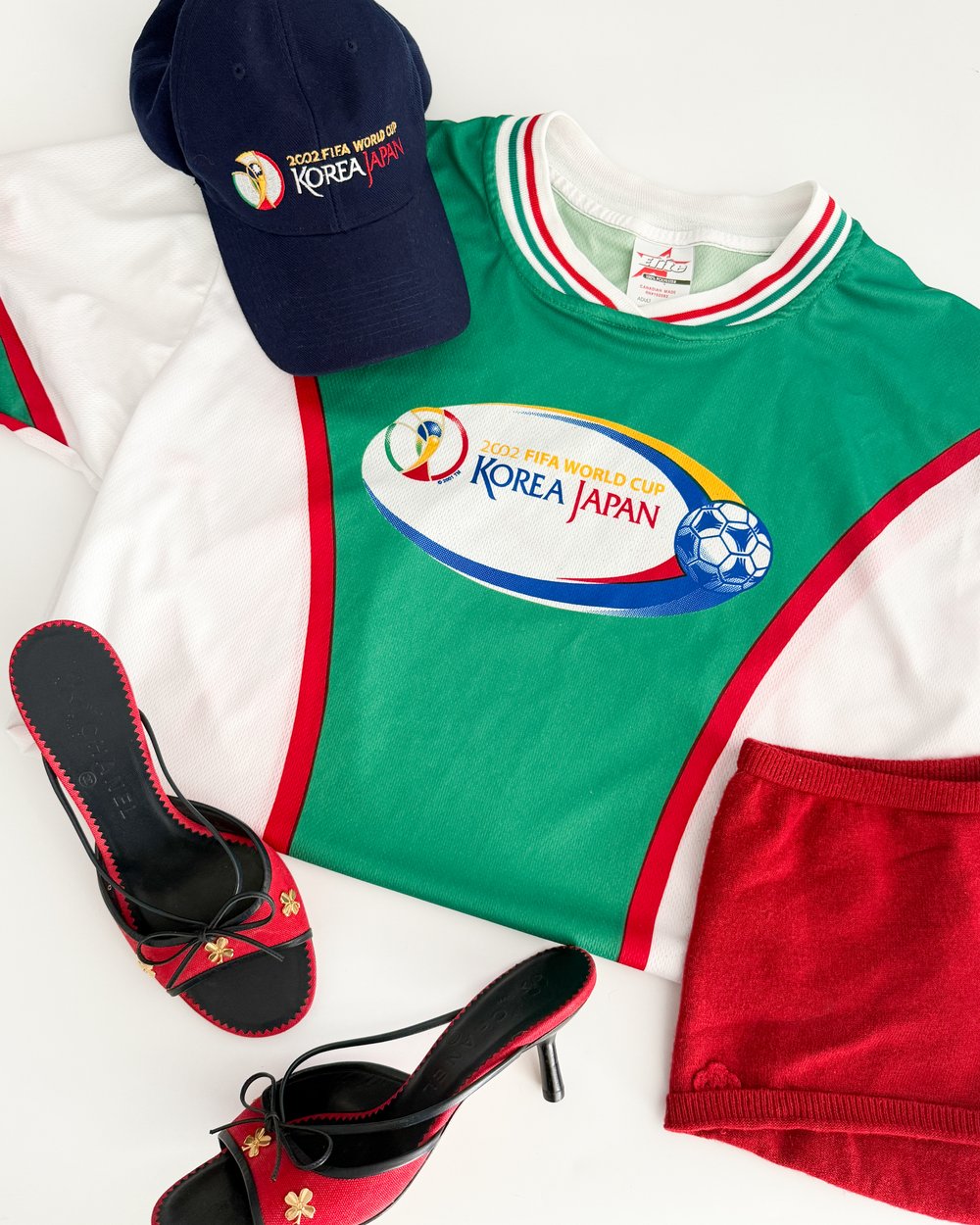 Vintage 2002 FIFA World Cup Korea Japan Dark Blue Cap (One Vintage 2002 FIFA World Cup Korea Japan Dark Blue Cap (One